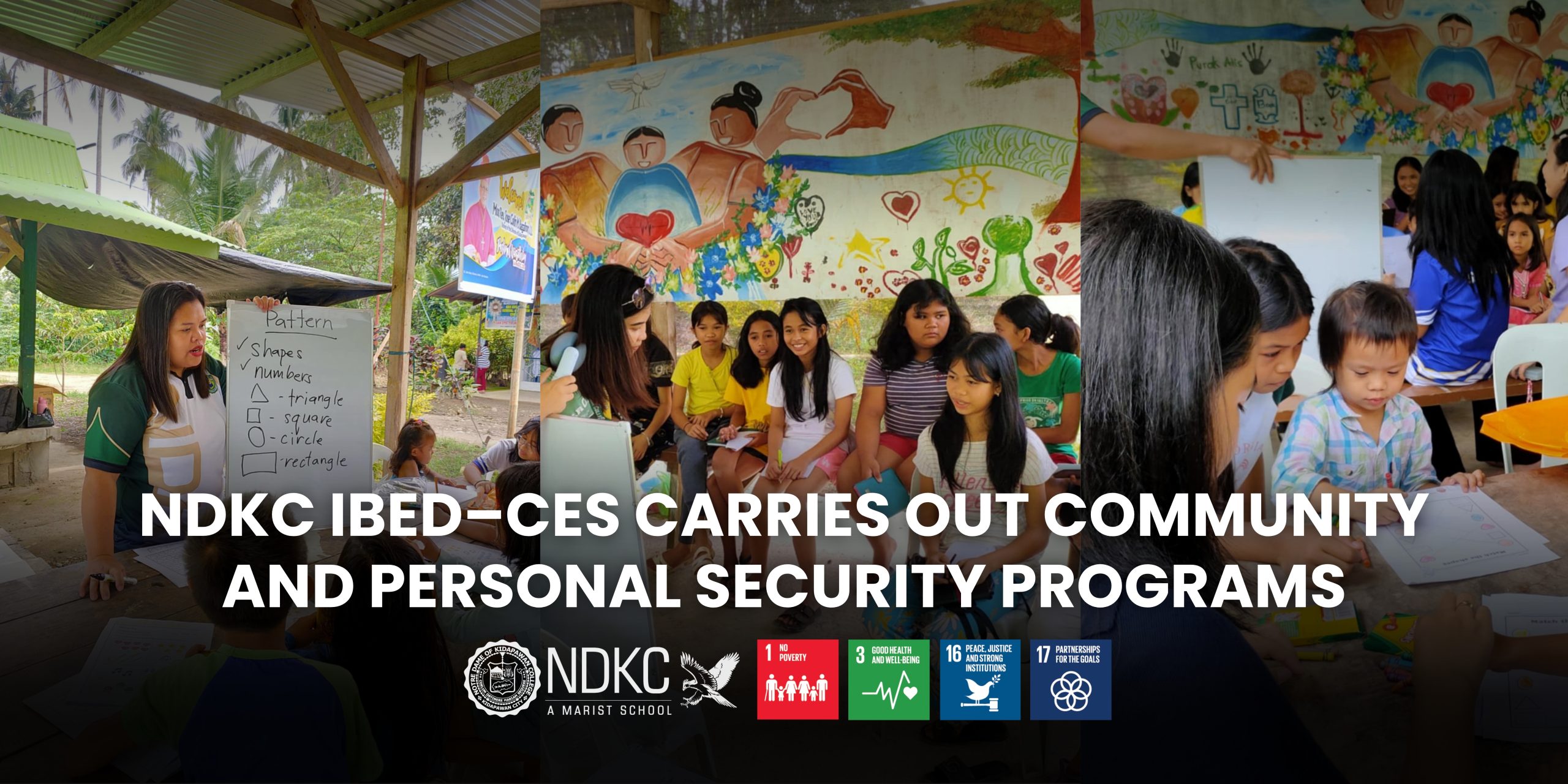 NDKC IBED–CES CARRIES OUT COMMUNITY AND PERSONAL SECURITY PROGRAMS