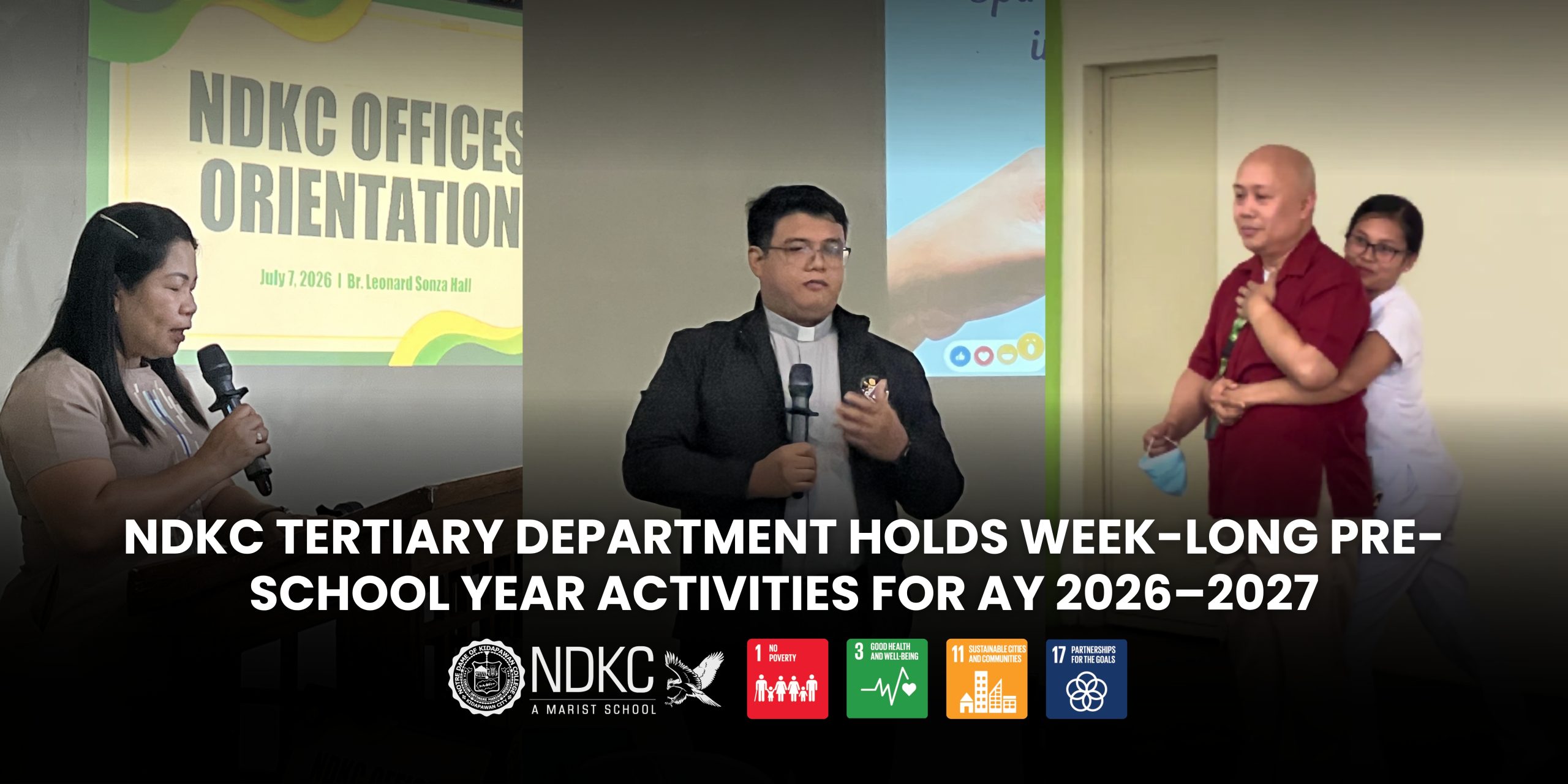 NDKC Tertiary Department Holds Week-Long Pre-School Year Activities for AY 2026–2027