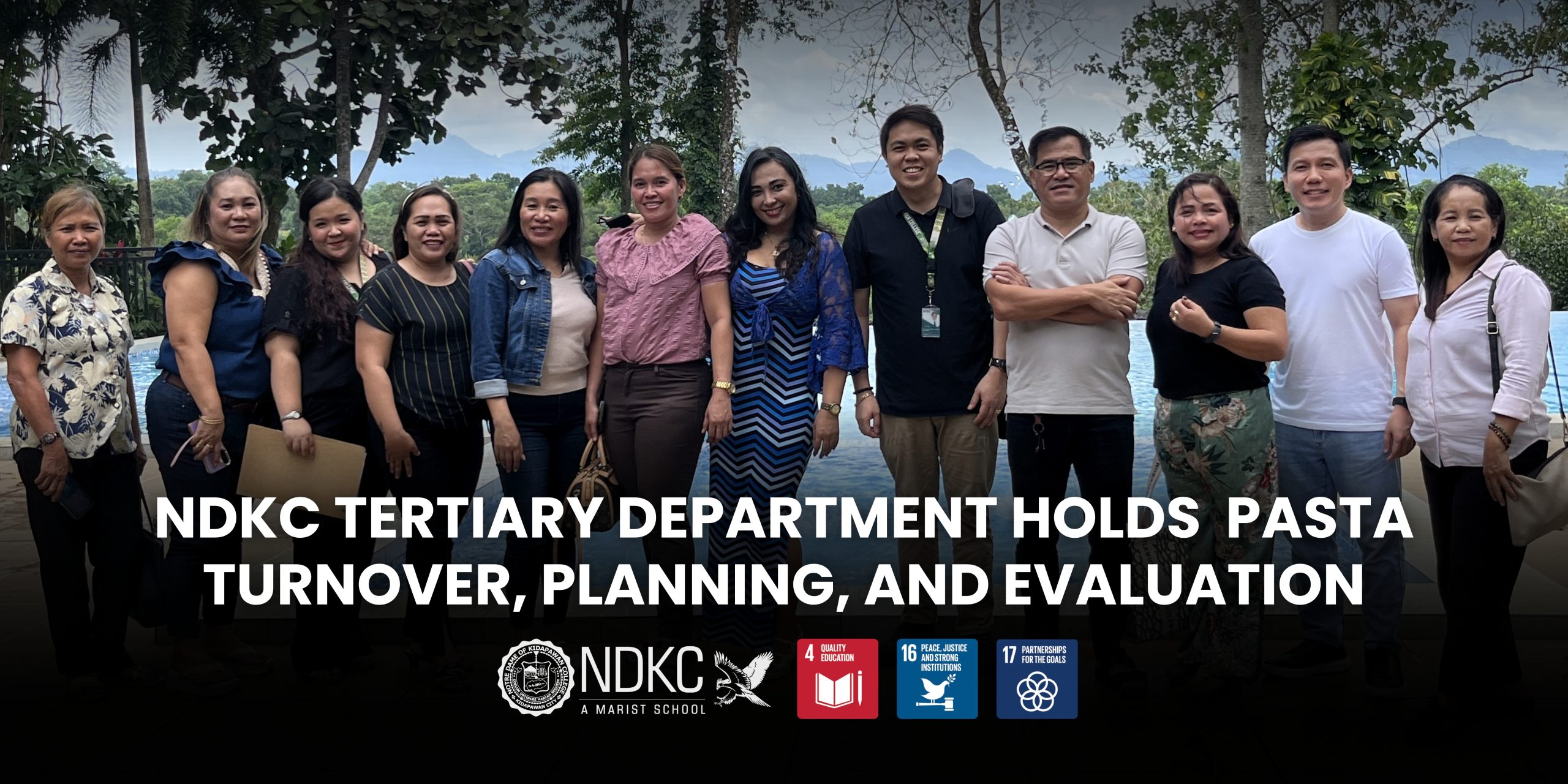 NDKC Tertiary Department Holds Parents, Administrators, Students, and Teachers Association (PASTA) Turnover, Planning, and Evaluation