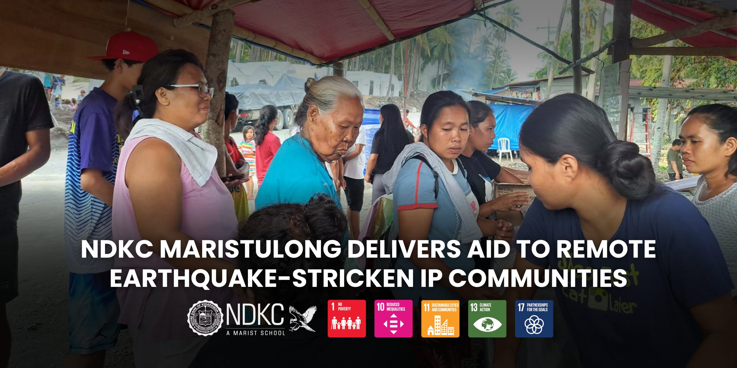 NDKC MarisTulong Delivers Aid to Remote Earthquake-Stricken IP Communities