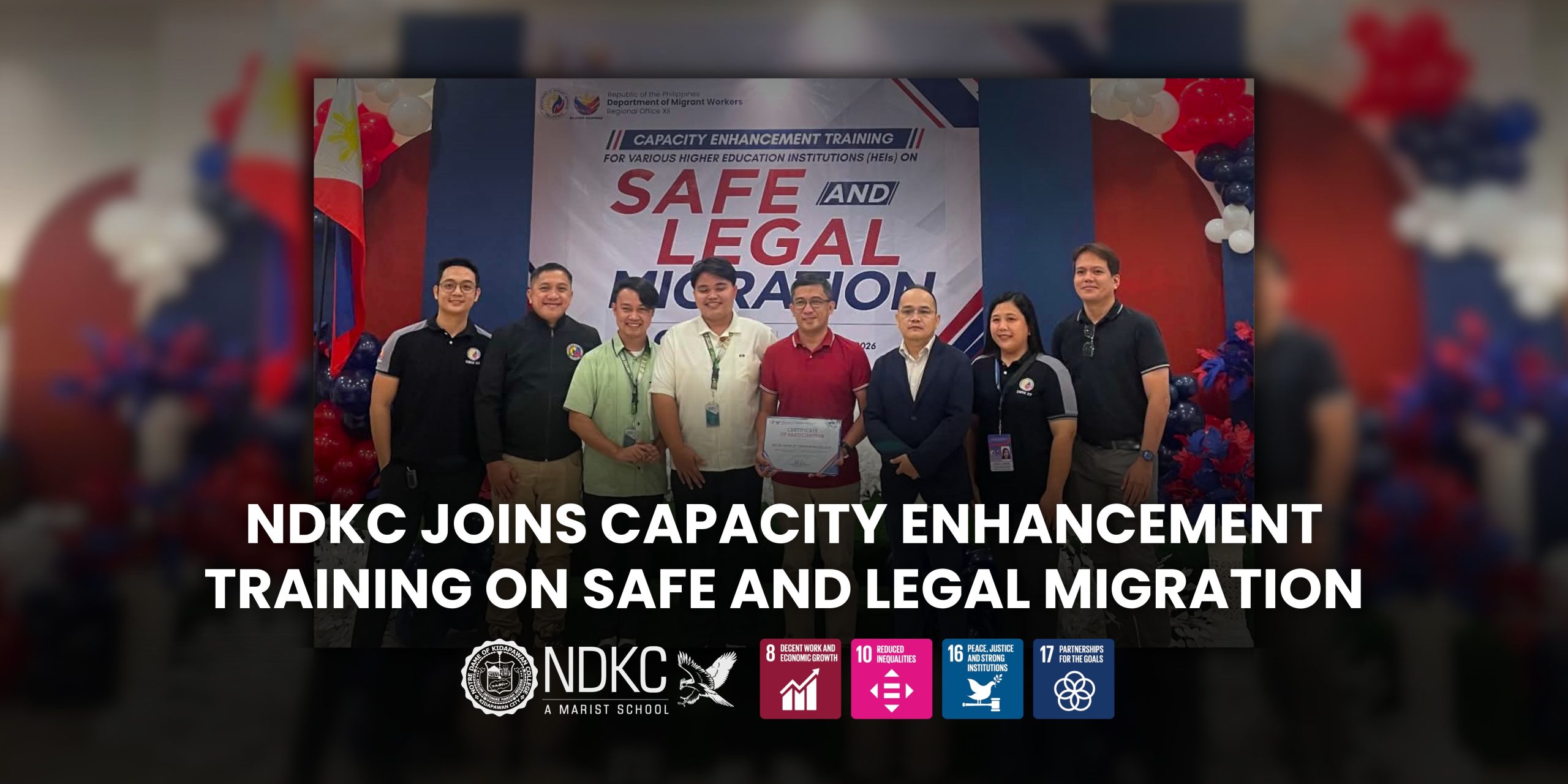 NDKC Joins Capacity Enhancement Training on Safe and Legal Migration