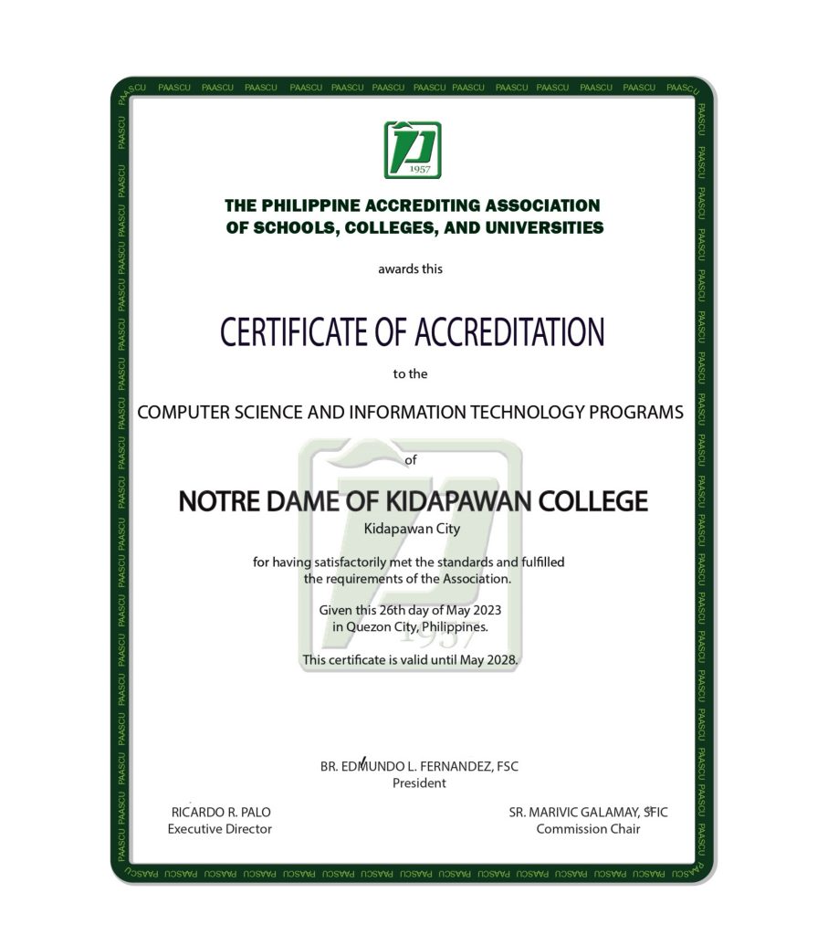 PAASCU_AC_CSIT
