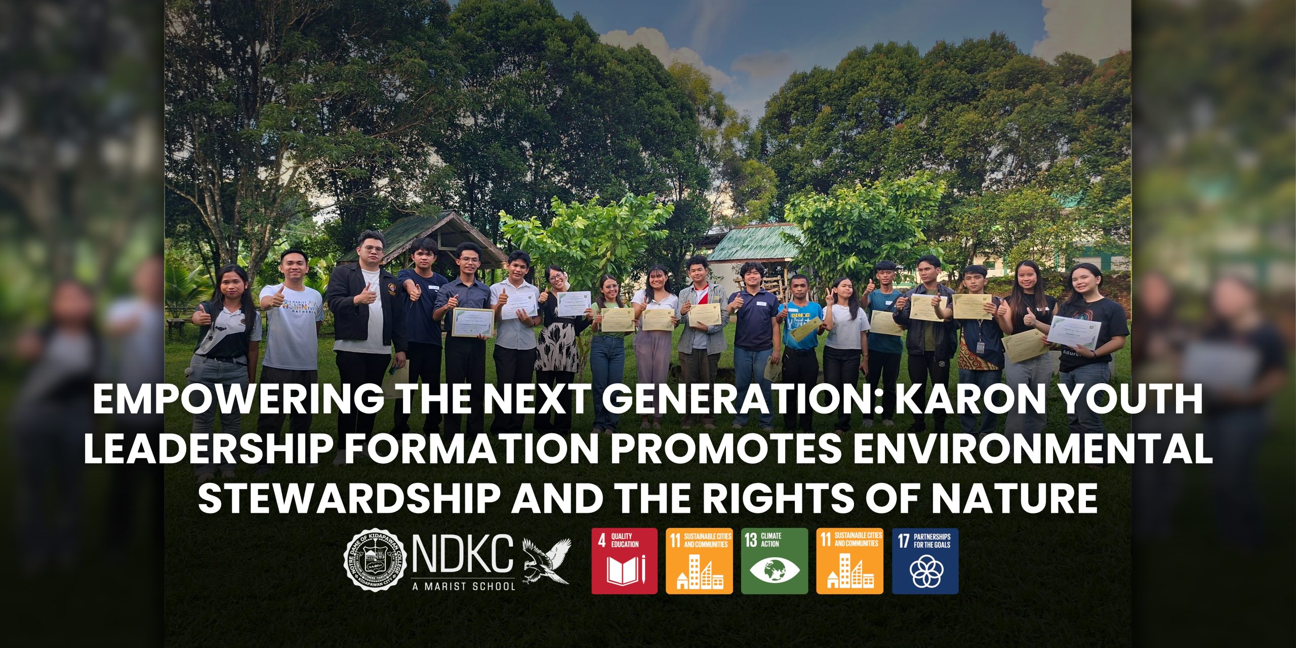 Empowering the Next Generation: KaRoN Youth Leadership Formation Promotes Environmental Stewardship and the Rights of Nature