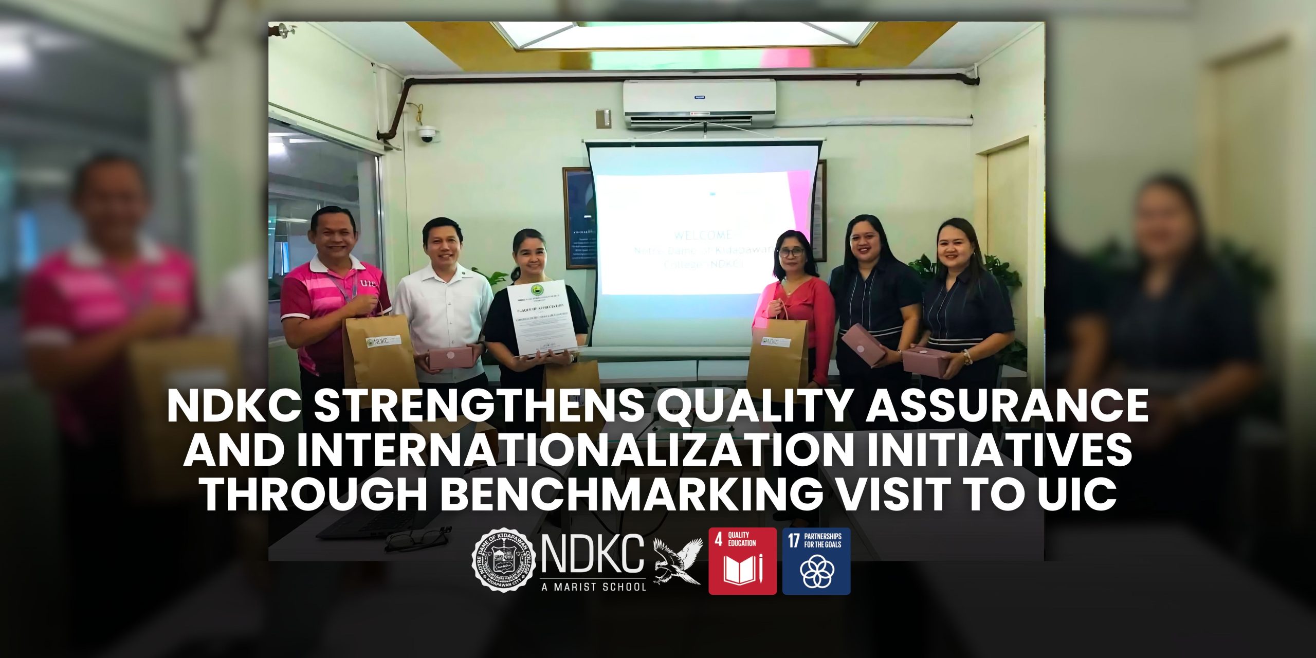 NDKC Strengthens Quality Assurance and Internationalization Initiatives Through Benchmarking Visit to UIC
