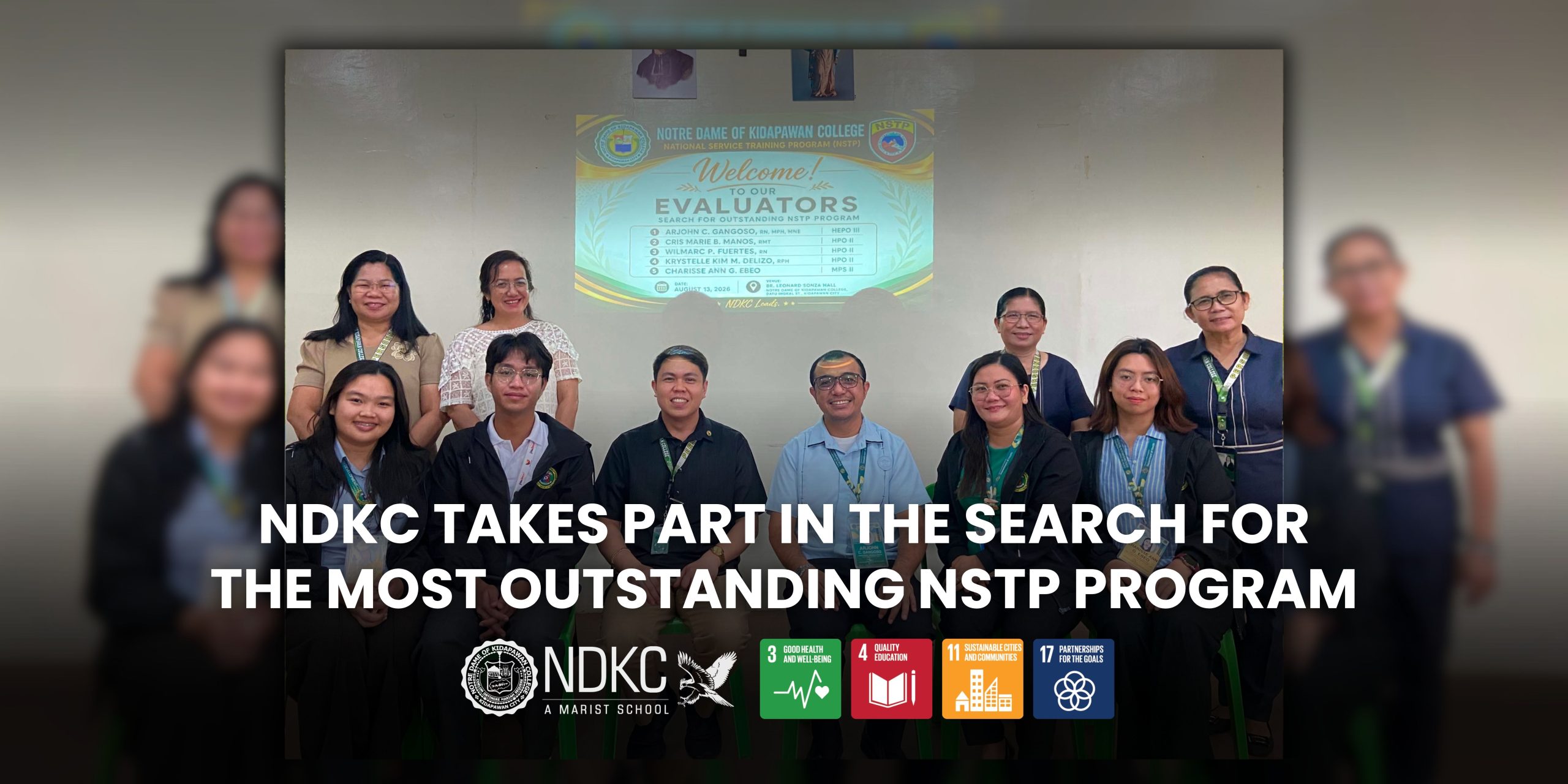 NDKC Takes Part in the Search for the Most Outstanding NSTP Program