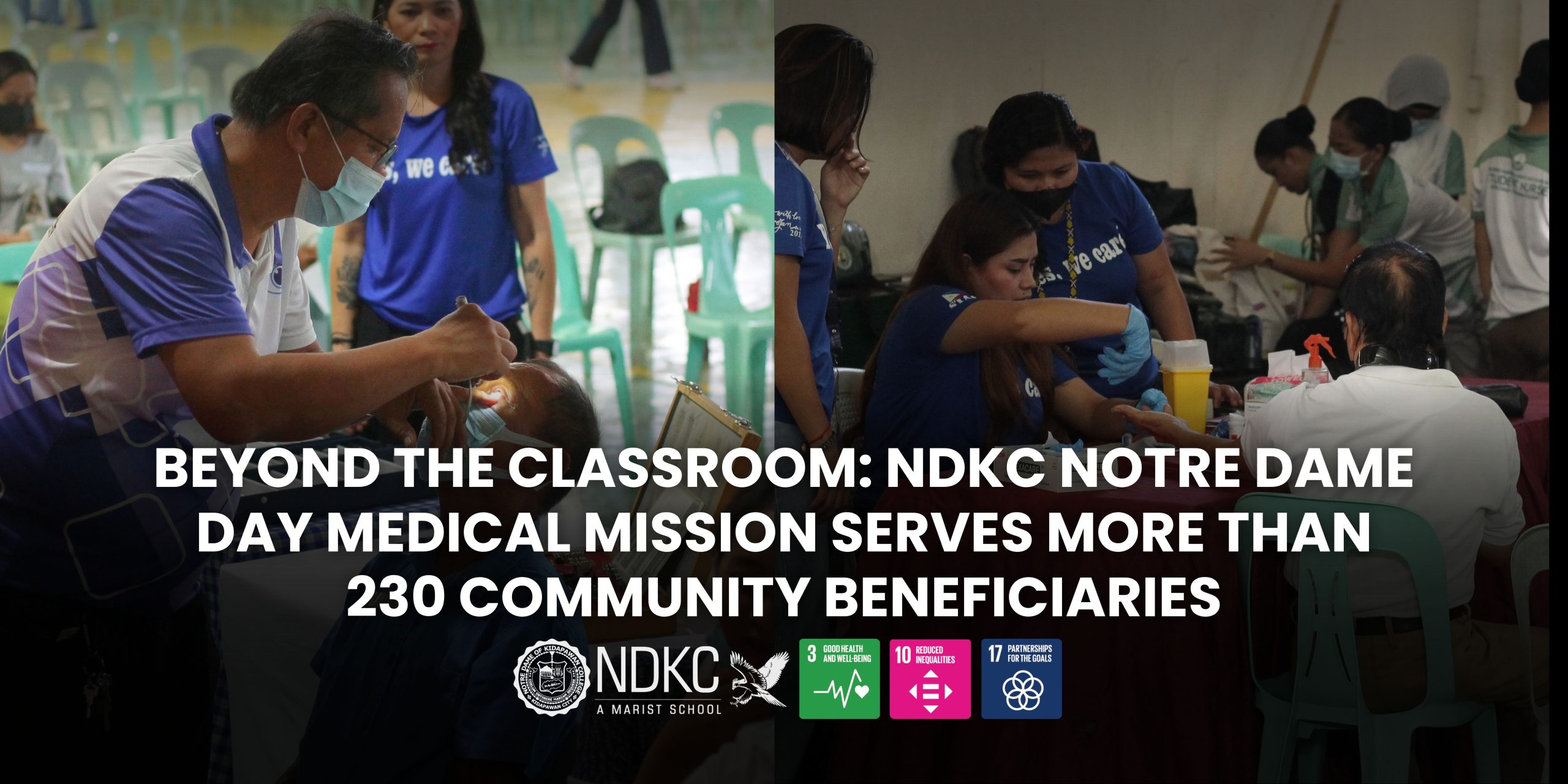 Beyond the Classroom: NDKC Notre Dame Day Medical Mission Serves More Than 230 Community Beneficiaries