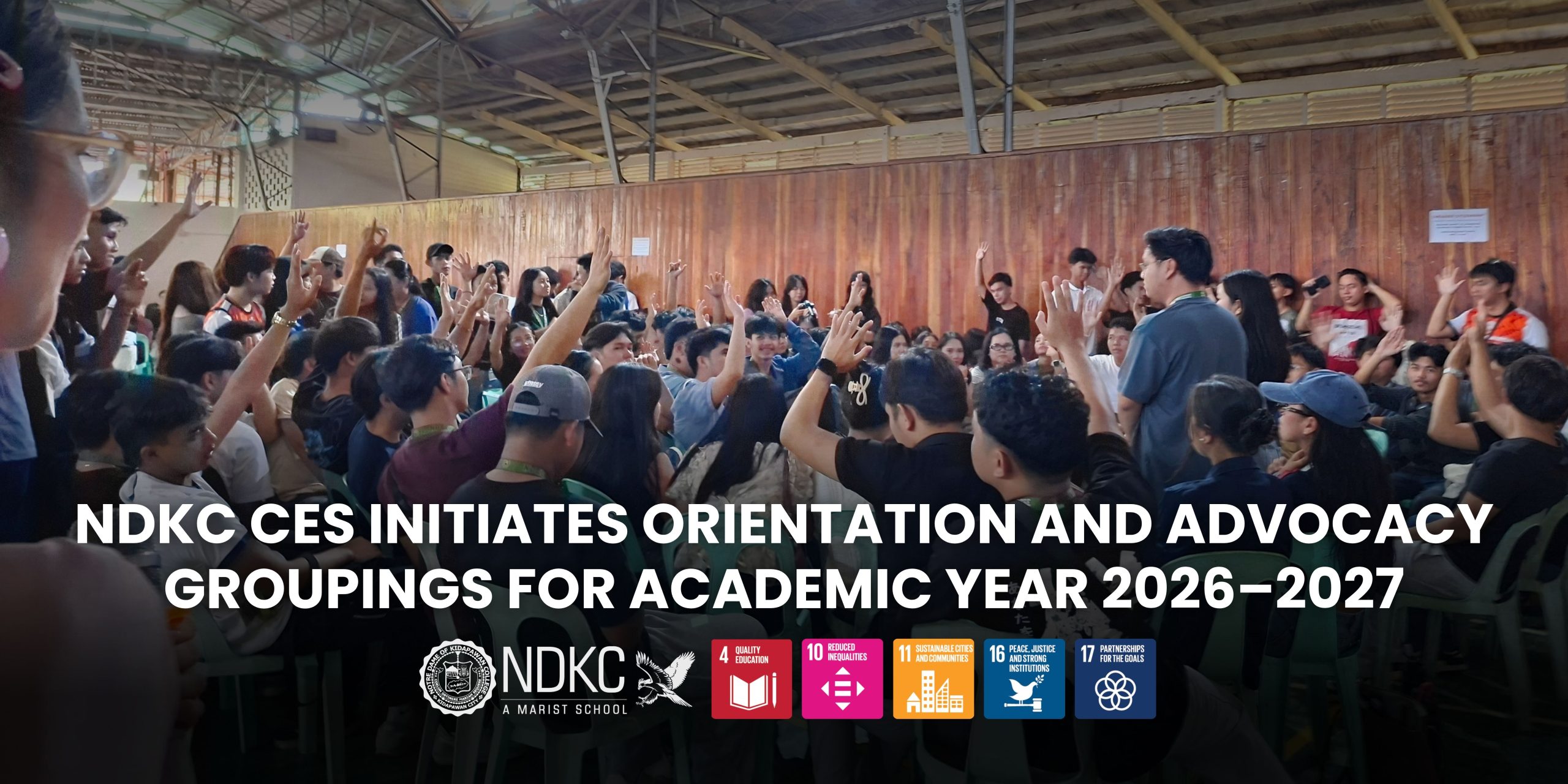 NDKC CES Initiates Orientation and Advocacy Groupings for Academic Year 2026–2027