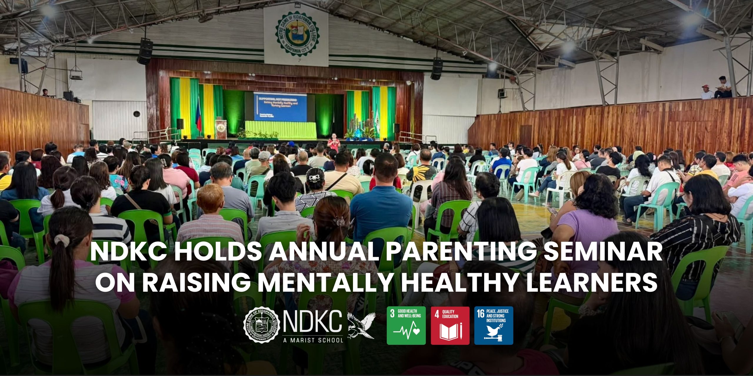 NDKC Holds Annual Parenting Seminar on Raising Mentally Healthy Learners