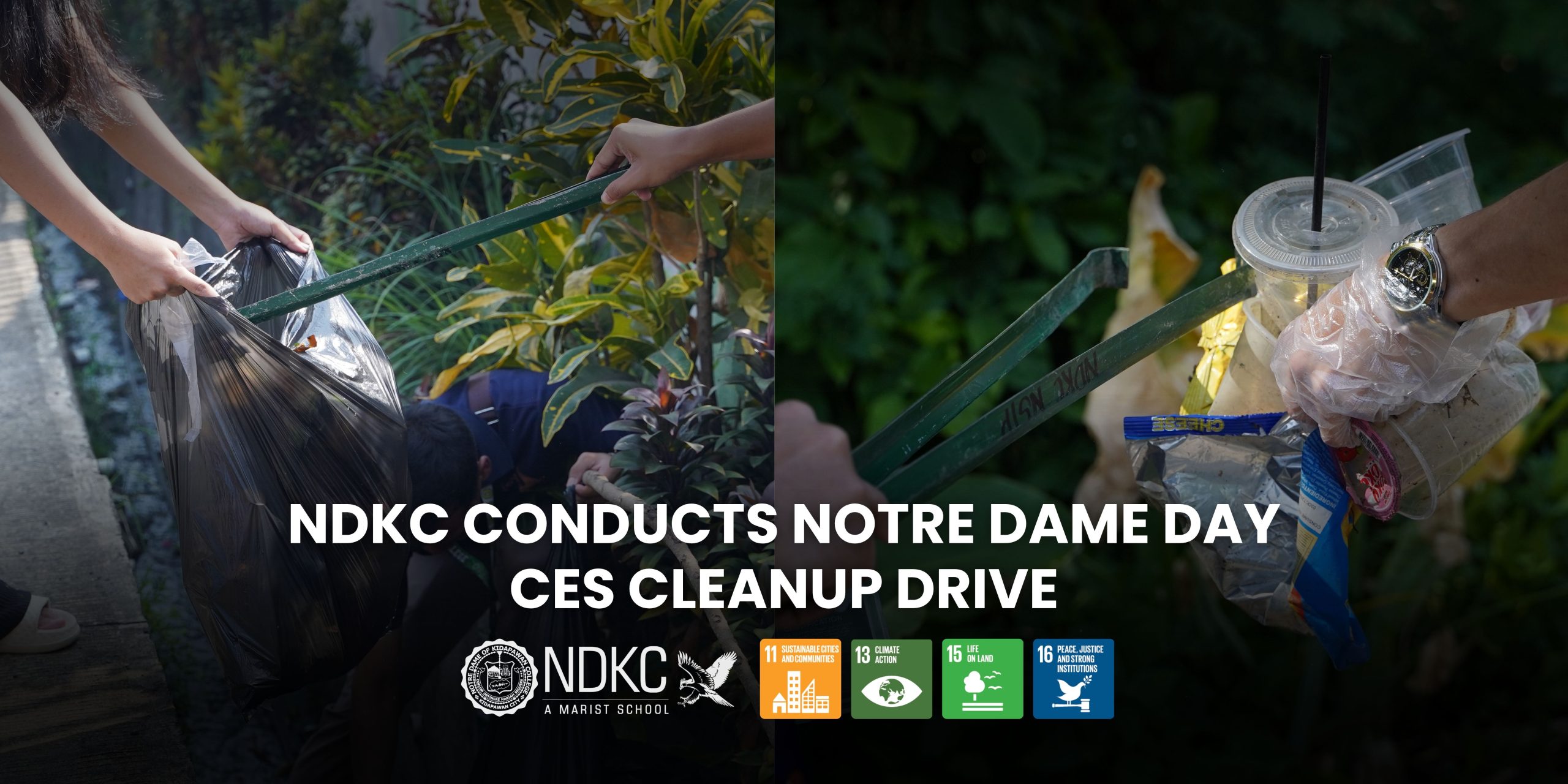 NDKC CONDUCTS NOTRE DAME DAY CES CLEANUP DRIVE