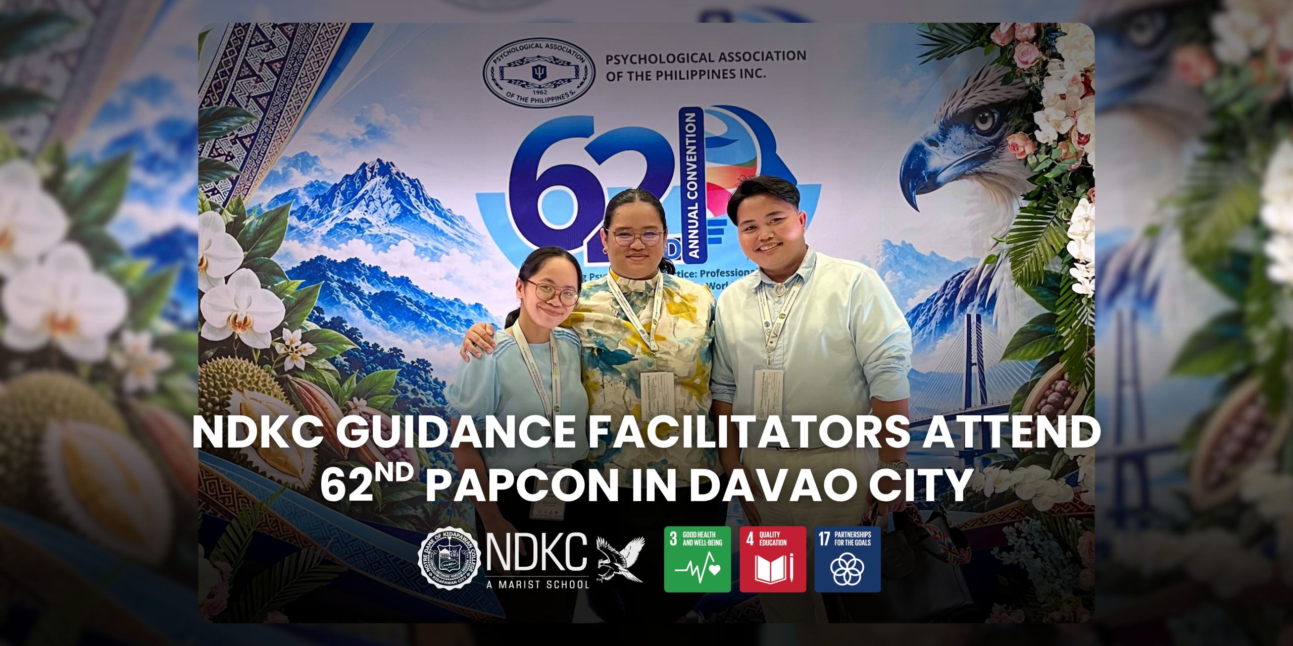 NDKC Guidance Facilitators Attend 62nd PAPCON in Davao City