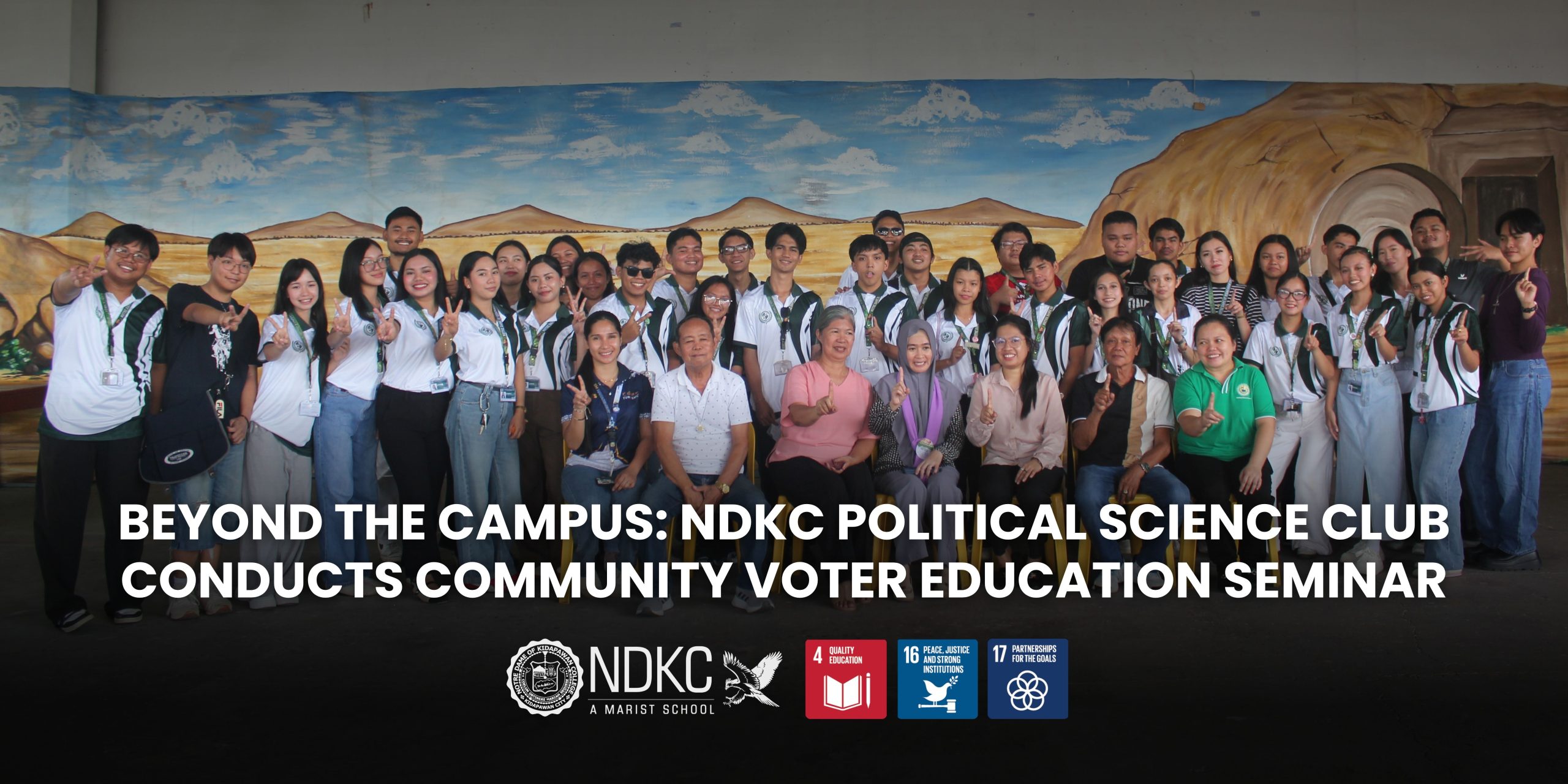 Beyond the Campus: NDKC Political Science Club Conducts Community Voter Education Seminar